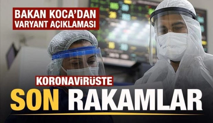  Bakan Koca'dan varyant açıklaması