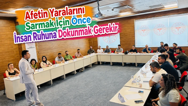 UMKE Personeline Afetlerde Psikososyal Destek Eğitimi