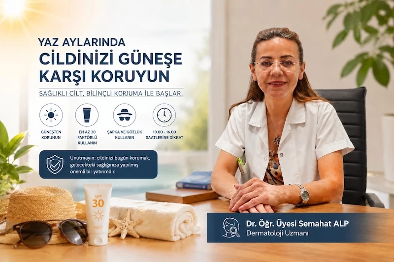 Uzmandan Yaz İ&ccedil;in Cilt Uyarısı