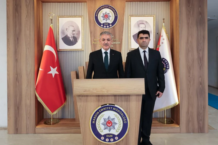 Vali Akkoyun&rsquo;dan Emniyet M&uuml;d&uuml;r&uuml; Varol&rsquo;a ziyaret
