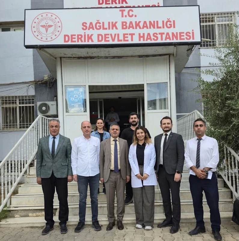 Yavuz, Derik Devlet Hastanesi&rsquo;nde sağlık hizmetlerini değerlendirdi