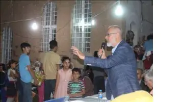 Din&ccedil;el, Se&ccedil;im &Ccedil;alışmalarını Mahallelerde S&uuml;rd&uuml;r&uuml;yor..