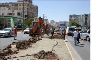Kızıltepe Kavşağı Battı &Ccedil;ıktı Kavşağı&acute;nda İlk Kazma Vuruldu