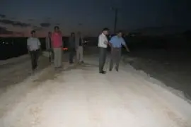 YOL &Ccedil;ALIŞMALARI DEVAM EDİYOR