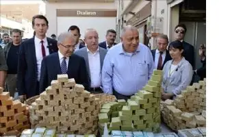 Başbakan YardımcısıT&uuml;rkeş Mardin&acute;de incelemelerde bulundu