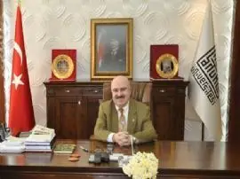 Rekt&ouml;r Omay'dan Yeni Yıl? mesajı