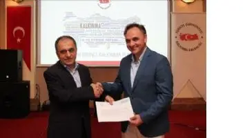 Altındağ&acute;a Teşekk&uuml;r Sertifikası..