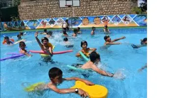 65 bin &ccedil;ocuk y&uuml;zmenin keyfini yaşadı
