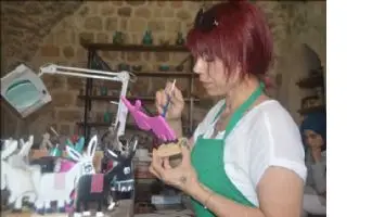 Mardin&acute;de  Kadrolu eşeklerin maketi satışa &ccedil;ıktı