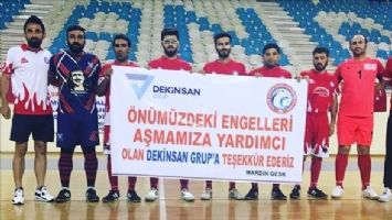 DEKİNSAN GRUP İLE  ENGELLERİ AŞIP MİLLİ TAKIMA SPORCU GÖNDERDİLER