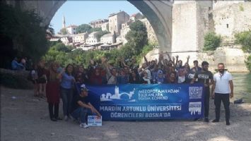 Artuklu Üniversitesi öğrencileri Bosna´da