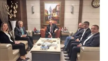 Mardinli Sanayiciler  Ankara&acute;da temaslarda bulundu.
