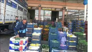 Sebze Hali Denetimleri S&uuml;r&uuml;yor