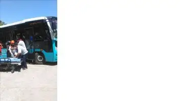 Kahraman Şof&ouml;r, Otob&uuml;ste Fenalaşan Kadını Hastaneye Yetiştirdi
