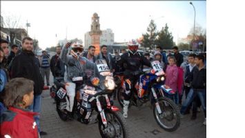 Dakar Rallisine Mardin&#039;den Start verildi.