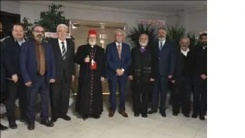 S&uuml;ryani Cemaati&acute;nden Başkan Tutaşı&acute;na ziyaret