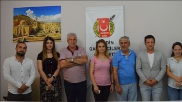 Mardin Artuklu Belediyesi  Basın Bürosu Temsilcileri, Gazetecileri ziyaret etti