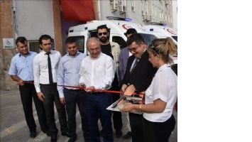 Mardin´de Ambulanslar Tören Hizmete Girdi