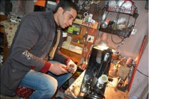 10 yaşından beri baba mesleğini devam ettiriyor