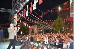 Yeşilli´de Miting gibi festival