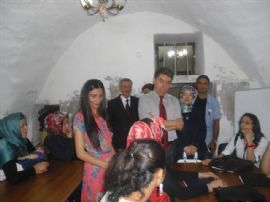 Vali Ahmet Cengiz, ÇATOM`u ziyaret etti