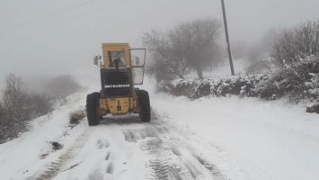 Büyükşehir Belediyesinden karla mücadele