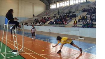 Okullar Arası Badminton Müsabakaları Mardin&#039;de yapılıyor.