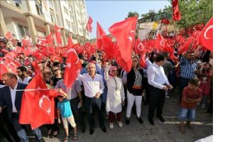 Mardin´de coşkulu miting