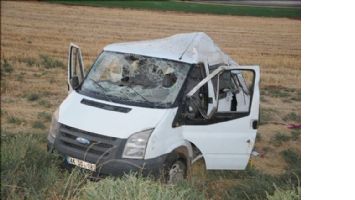 Mardin´de trafik kazası: 1 ölü, 6 yaralı