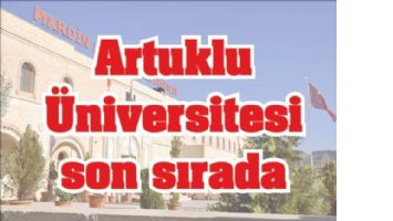Artuklu Üniversitesi son sırada