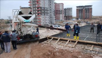 Midyat´ta Süleyman Demirdağ Cami inşaatının temeli atıldı