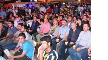 Mardin´de gençlerin Fenerbahçe coşkusu