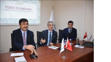 Eximbank Mardin OSB´de Sanayiciler Brifing verdi.