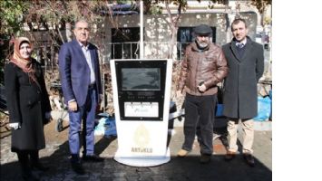Mardin´de  engelliler için istasyon kuruldu