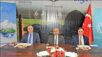 Mardin Valiliği, Büyükşehir Belediyesi ve DİKA arasında 10 milyonluk Destek Protokolü İmzalandı