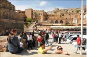 Mardin`de otellerde ki doluluk oranı yüzde yüze ulaştı