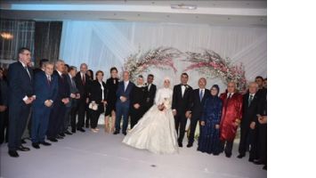 Mardin Valisi Mustafa Yaman´ın, Kızı Kaymakam  Elif  Nur Yaman,  Burak Saçal ile evlendi.
