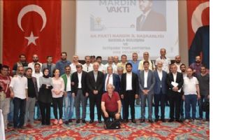 Ak Parti Milletvekili Adayları  Basına Tanıtıldı.