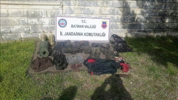 Batman´da PKK´ya ait mühimmat ele geçirildi