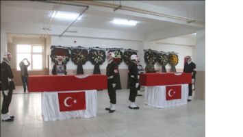 NUSAYBİN ŞEHİTLERİ MEMLEKETLERİNE UĞURLANDI