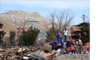 Mardin`de deprem tatbikatı gerçekleştirildi