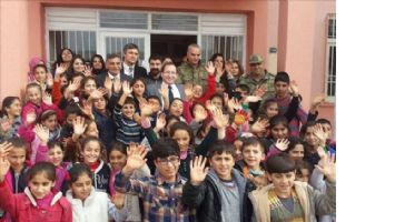 Karataşoğlu Okul Yemekhanesinin Açılışını Yaptı