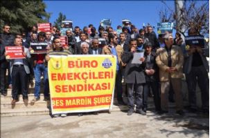 BES üyelerine açılan soruşturma protesto edildi