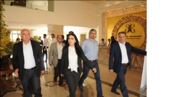 HDP Eş Genel Başkanı Yüksekdağ, Mardin´de