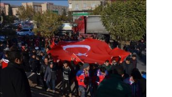 Mardin´de teröre tepki yürüyüşü