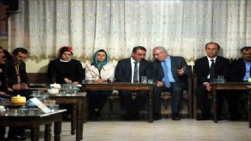Mardin Ak Parti Milletvekilleri Adayları Eri&#039;nin Taziyesine Katıldı