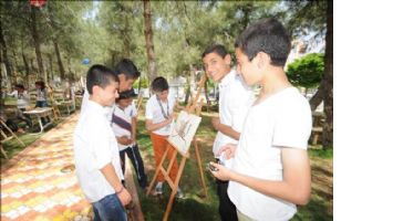 Mardinli öğrencilerden resim ve tasarım sergisi