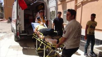 Mardin`de trafik kazası: 2 yaralı