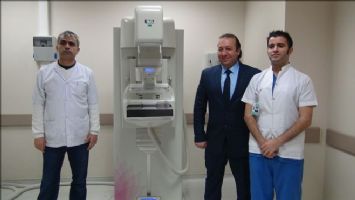Nusaybin Devlet Hastanesi mamografi cihazına kavuşştu
