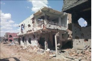 Terörün vurduğu Molla Osman Camii´nin fotoğrafları yürek burktu